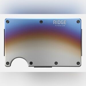 RIDGE WALLET - Titanium